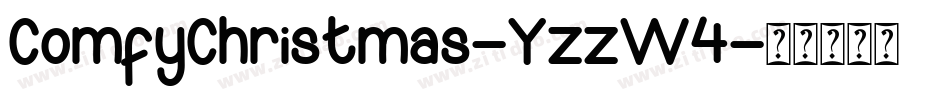 ComfyChristmas-YzzW4字体转换