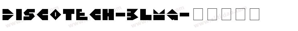 Discotech-3lMG字体转换
