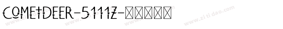 CometDeer-5111z字体转换