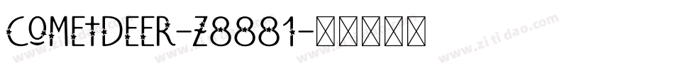 CometDeer-z8881字体转换