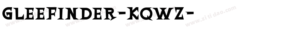 GleeFinder-KqwZ字体转换