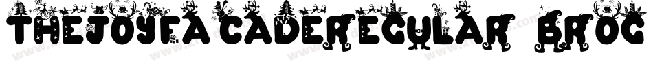 TheJoyFacadeRegular-BroG字体转换