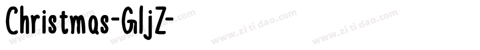 Christmas-GljZ字体转换