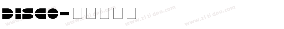 DISCO字体转换