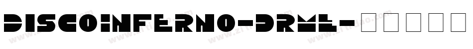 DiscoInferno-drME字体转换