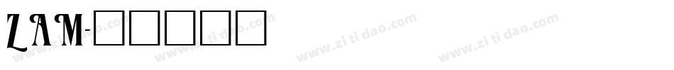 ZAM字体转换