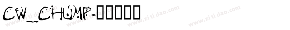 CW_CHUMP字体转换