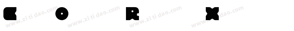 ChunkOutlineRegular-X1d9字体转换