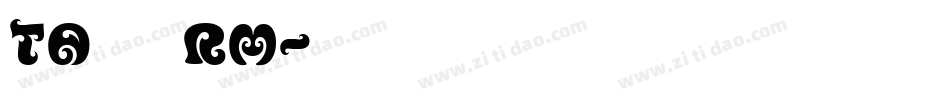 TA優美筆RM字体转换