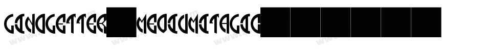 LinoLetter-MediumItalic字体转换