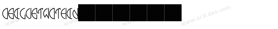 OgilveTwoThin字体转换