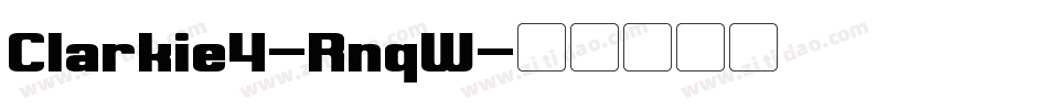 Clarkie4-RnqW字体转换