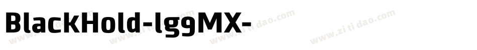 BlackHold-lg9MX字体转换 BlackHold-lg9MX字体转换