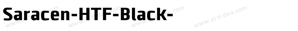 Saracen-HTF-Black字体转换