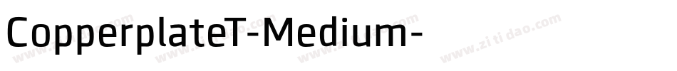 CopperplateT-Medium字体转换