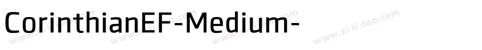 CorinthianEF-Medium字体转换
