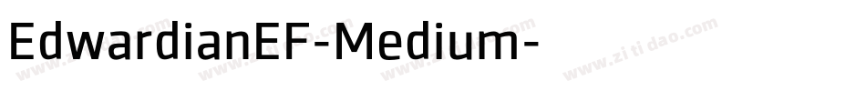 EdwardianEF-Medium字体转换