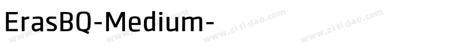 ErasBQ-Medium字体转换