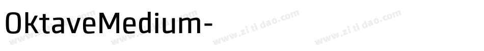 OktaveMedium字体转换