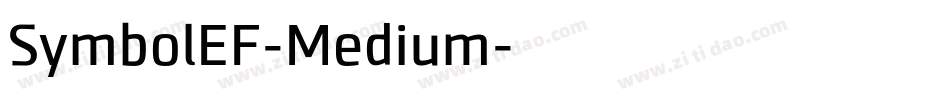 SymbolEF-Medium字体转换