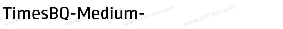 TimesBQ-Medium字体转换