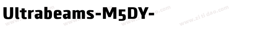 Ultrabeams-M5DY字体转换