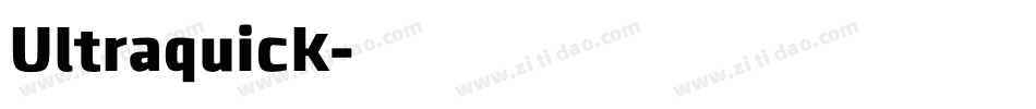 Ultraquick字体转换