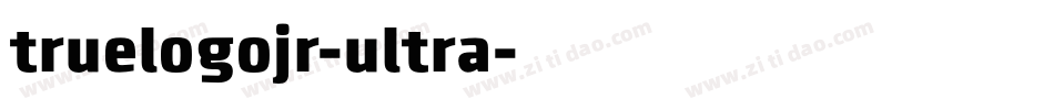 truelogojr-ultra字体转换 truelogojr-ultra字体转换