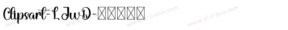 Clipsart-LJwD字体转换