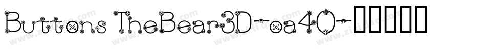 ButtonsTheBear3D-oa40字体转换