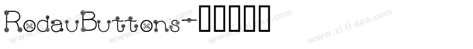 RodauButtons字体转换