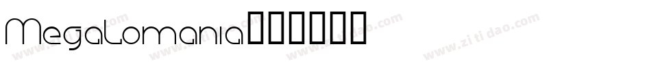 Megalomania字体转换