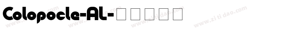 Colopocle-AL字体转换