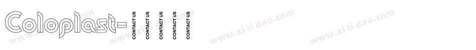 Coloplast字体转换