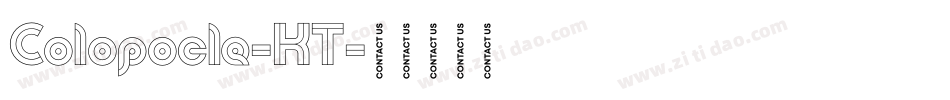 Colopocle-KT字体转换