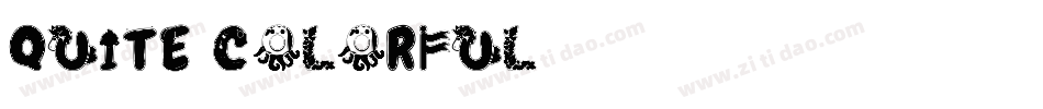 Quite-Colorful字体转换
