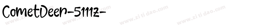 CometDeer-5111z字体转换
