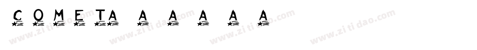 COMET字体转换