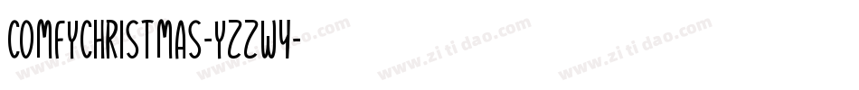 ComfyChristmas-YzzW4字体转换
