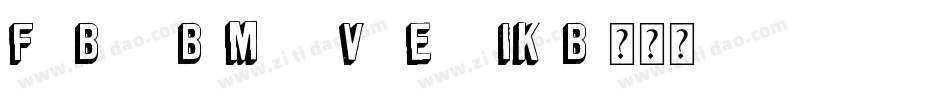 FatBrushByMartaVanEck-JKzB字体转换