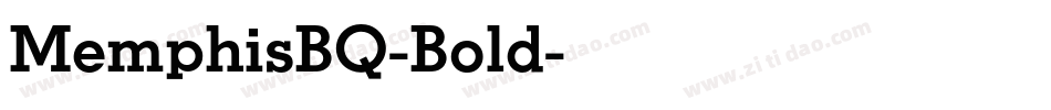 MemphisBQ-Bold字体转换
