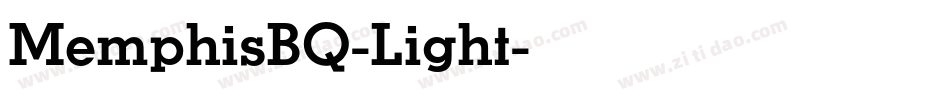 MemphisBQ-Light字体转换