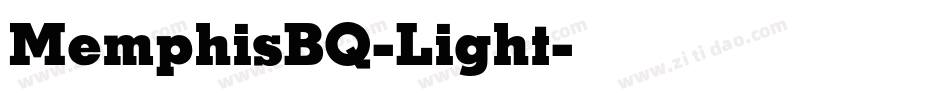 MemphisBQ-Light字体转换
