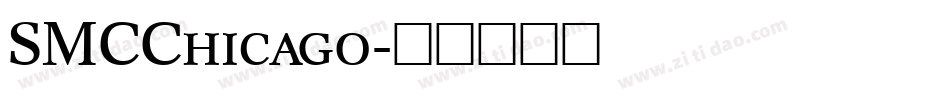 SMCChicago字体转换