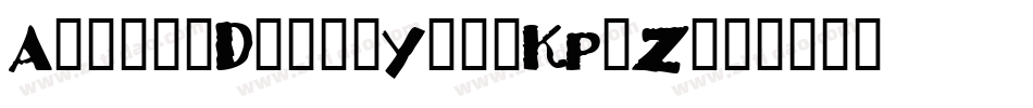 AfroedDizzyYak-KP3Z字体转换