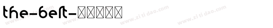 the-belt字体转换