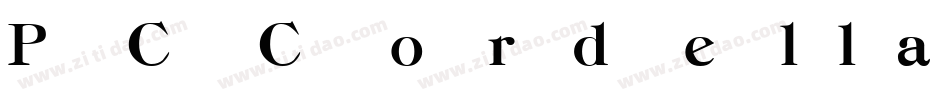 PCCordellaRoman字体转换