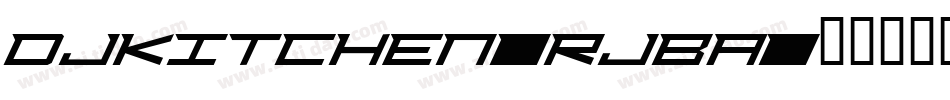 DjKitchen-RJBA字体转换