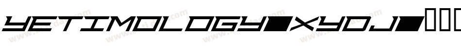 Yetimology-XYDj字体转换