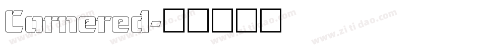 Cornered字体转换